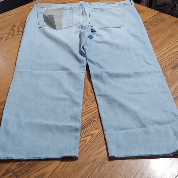 EVERLANE Womens Jeans Faded DENIM Pants 32 New BLUE Casual DEFECT ** - Picture 11 of 14